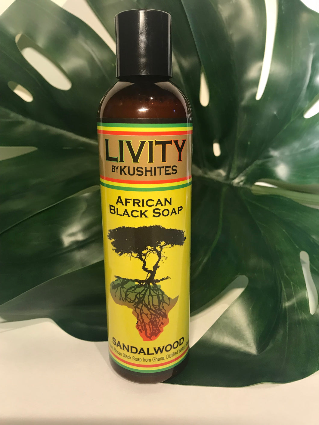 Liquid  Black Soap ~ Sandalwood